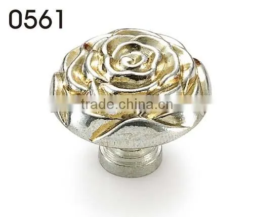 Zamak Knob, Antique Silver Knob, Furniture Hardware