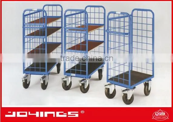 4 Wheels Wire Mesh Storage Cart