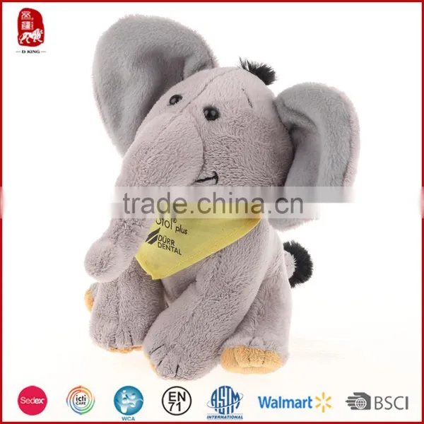 High Quality Custom Grey Stuffed Toy Elephant Walmart Supplier photo-2