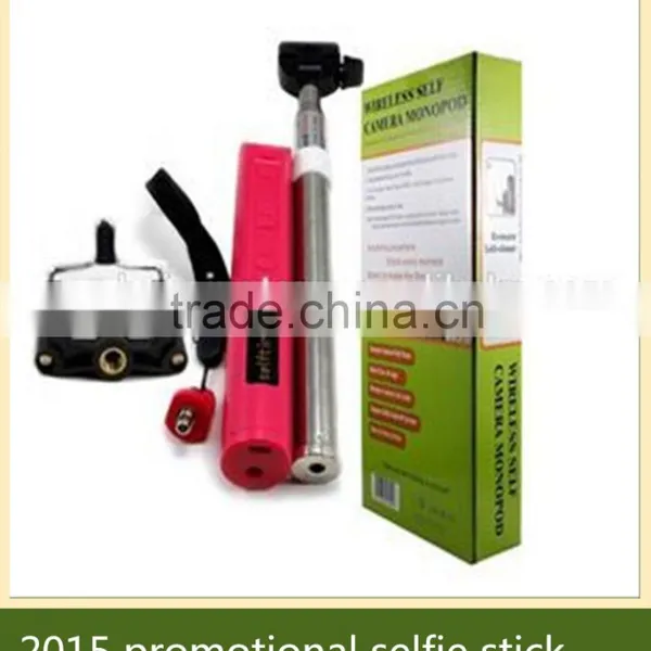 2015 Promotional Selfie Stick Pole Shutter Button for Traveling photo-5