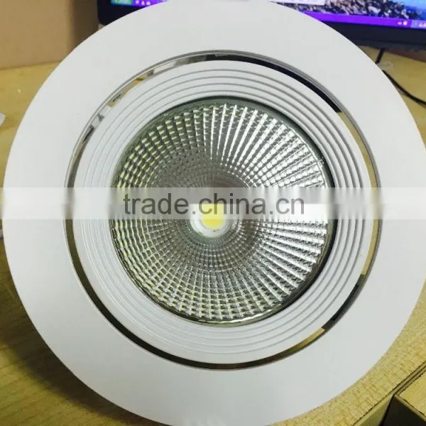 360 Degree Rotatable Aluminum Alloy COB LED Trunk Light 30W for Gallery 220VAC photo-2