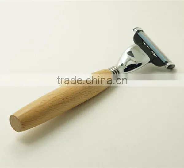 Wood Handle Barber Straight Razor photo-2