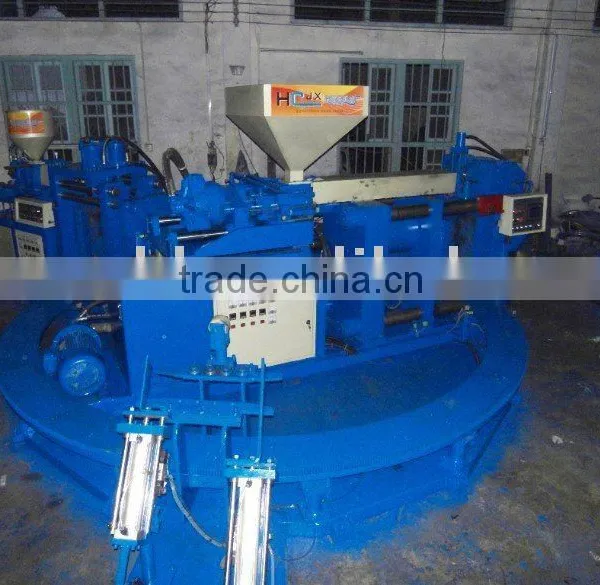 Plastic injection machine,Double disc machine gun blowing