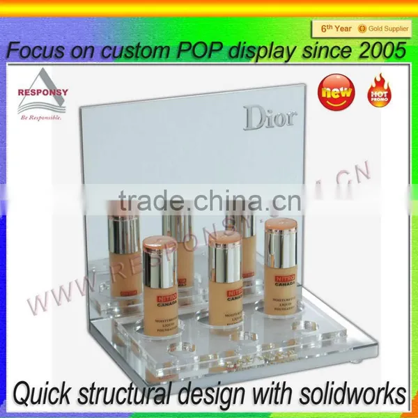 10 Years Custom Display Supplier Counter Lipstick Case With Mirror photo-5