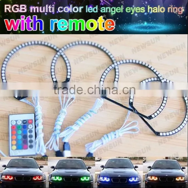 RGB Led Angel Eyes for Bmw E30, E32, E34, High Quality Angel Eyes Ring