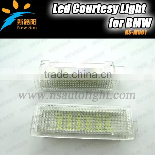 Led Coutrtesy Light for BMW 13567X Z Series Error Free no Warning 9-16V Led Door Light for E81/E87/E87N/E88