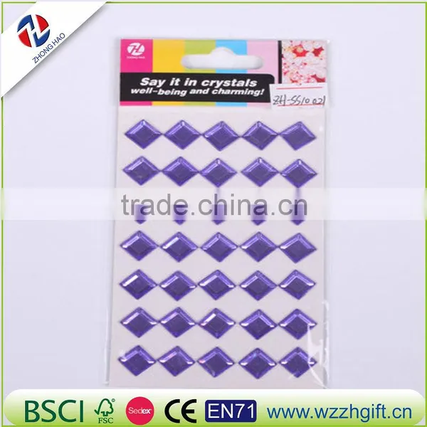 Rhinestone Sticker,rhinestone Cross Sticker