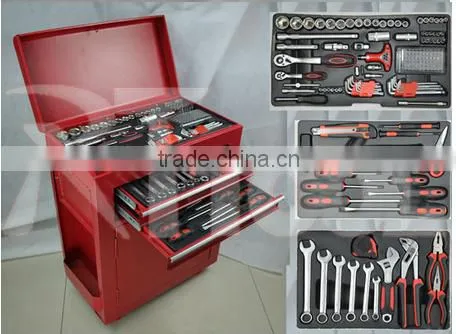2015 NEW Design 158pcs Super Tool Trolley Set (5-wheel),220pcs China Wholesale /hand Tool Set/tool Kit photo-2