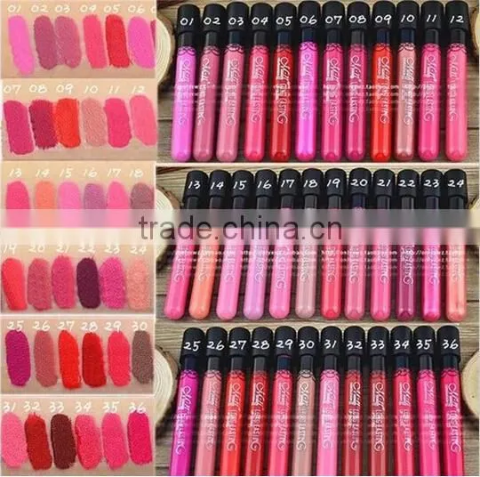Menow 38colors Matte Lipstick Waterproof Long Lasting Liquid Peel off Lipstick photo-4