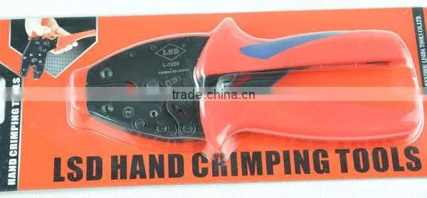 Hot Sale L-1256 Non-insulated Cable Terminal Crimping Tool Female Crimping Plier Manual Ferramientas photo-6