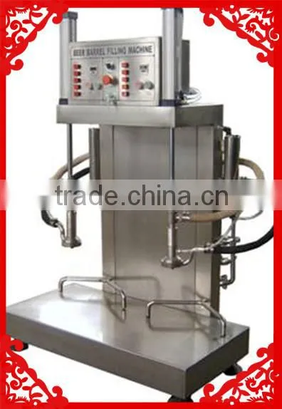 Steam sterilization beer keg filling keg machine