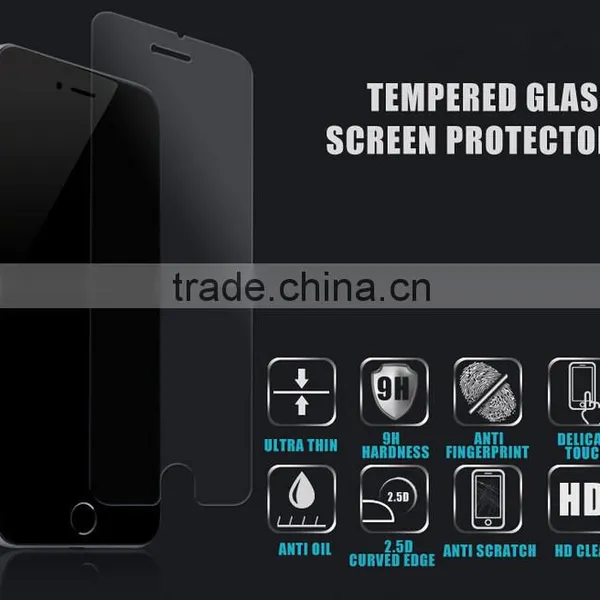 Factory Price 9h 0.33mm Anti Fingerprint Tempered Glass Screen Protector for Iphone 6 / 6S / 6S photo-2