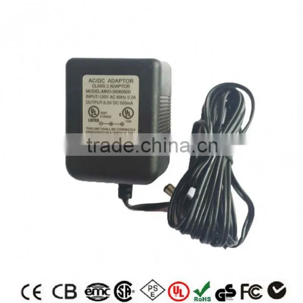 2V 500mA AC to DC Toroidal Transformer Power photo-4