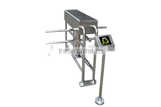 Indonesia Market Hot Selling Automatic #304 Stainless Steel Half Height Turnstile Gate for Community Entrance Access Control photo-2