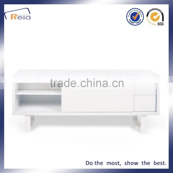 Hot Sale Good Quality White High Gloss TV Stands photo-5