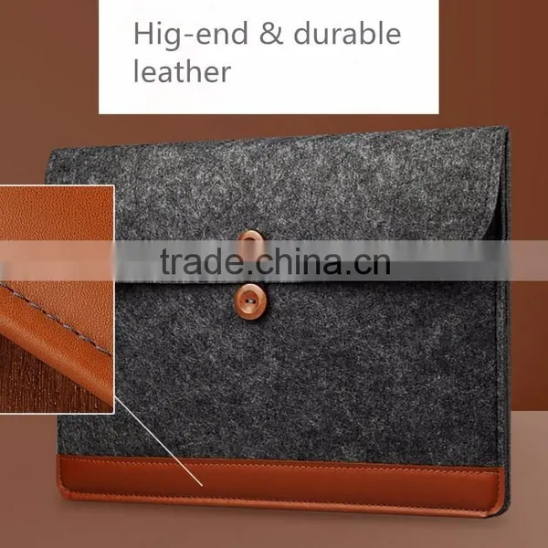 Hot Laptop Carrying Bag Sleeve Case For MacBook, Carrying Felt Bag for Macbook photo-5
