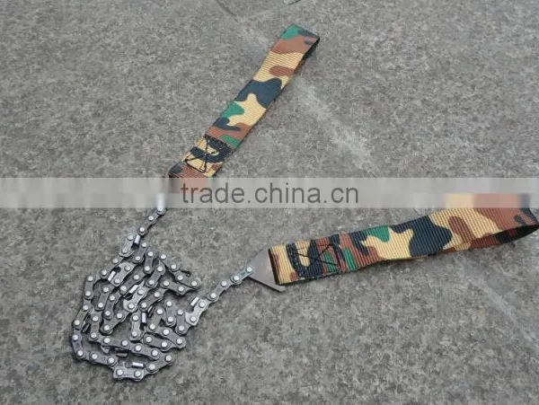 Camo Portable Hand Saws for Cutting Trees Chain Saw Outdoor Survival Hand See-saw Chain Hand Tree Logging Saws photo-2