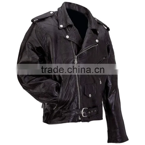 Elvis Presley Leather Jacket,S1 Mens Biker Leather Jackets FOR MENS,plain Leather Jackets for Mens photo-2