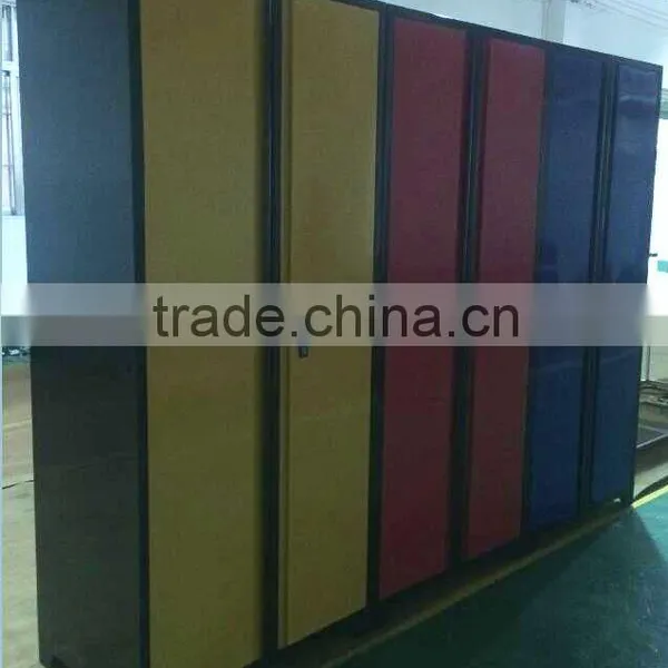 Free Standing Metal Tools Storage Cabinet Powder Coating