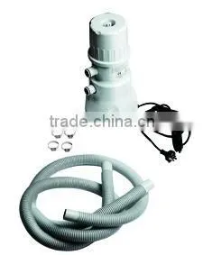 Swimming Pool Intex Metal Frame Pool Circulation Pump (P2101) Pool Filter Pump 1000 Gallon Excellent Hot Water Pump photo-2