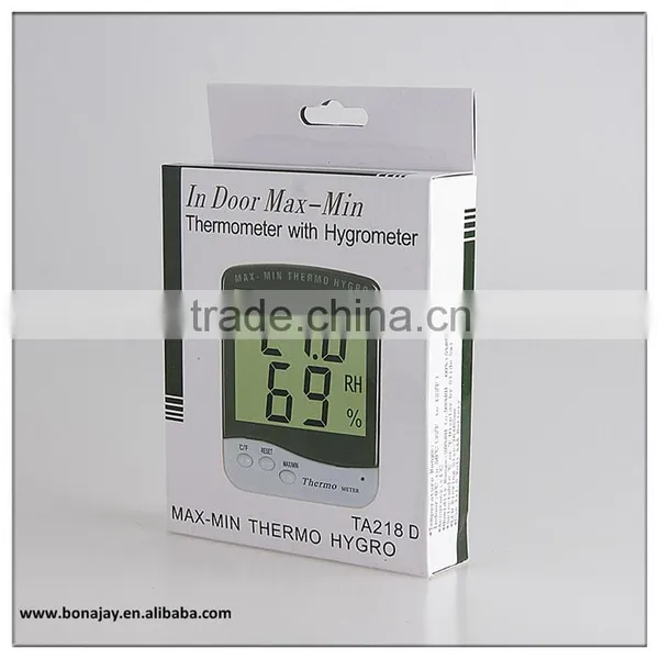 Digital LCD Indoor Temperature Hygrometer Thermometer TA218D photo-6