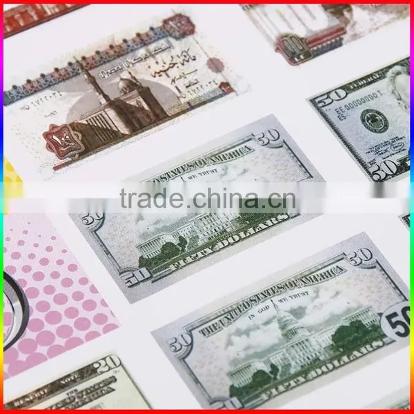 Custom Money Design Paper Stickers for Children photo-3