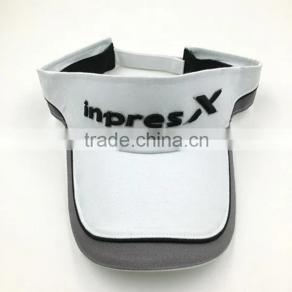 100% Cotton Twill 3D Embroidery Sun Protection Golf Cap photo-4
