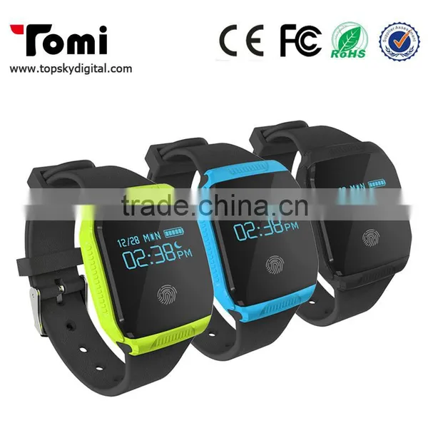 Ports Smart Wristband E07S Bluetooth Smart Band Swimming Bracelet Vibrating Alarm for Android and os System photo-4