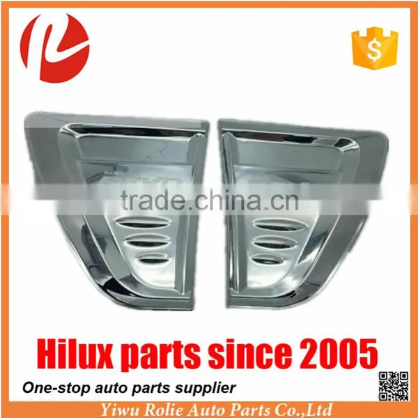 Car Door Adornment Accessories Electroplating Cover Plate for 2016 Toyota Hilux Revo photo-2