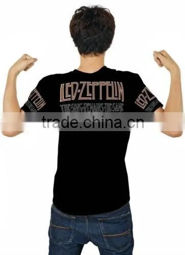 100% Cotton Custom Fashion All Over Print T-shirt High Quality photo-2