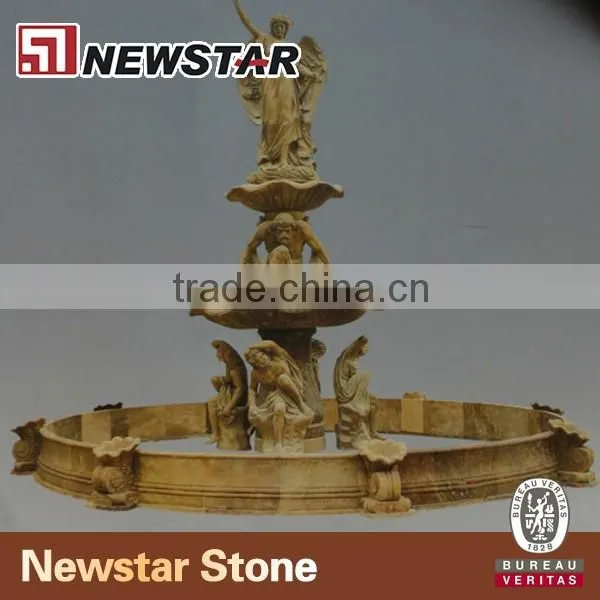 Newstar Customized Marble Granite Large Outdoor Water Fountains photo-2