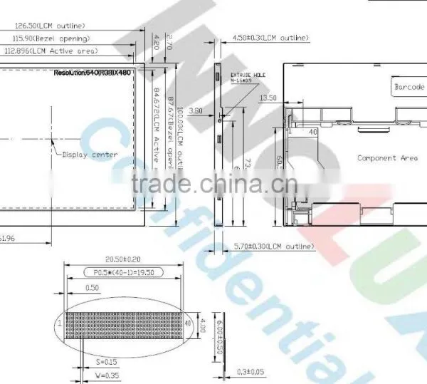5.6 Inch INNOLUX Original MOUDLE photo-2