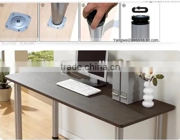 Steel And Wooden Computer Table photo-3