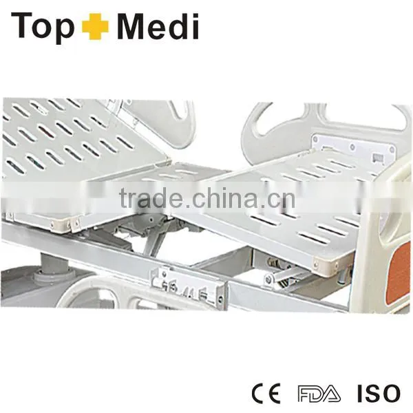 High End Medical ABS Powder Coating Steel Frame Seven Function Electric Hospital Bed photo-4