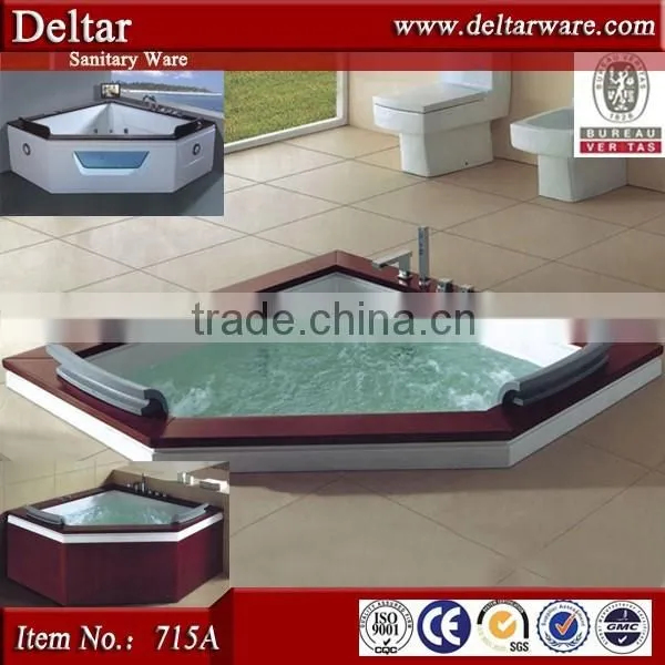 Cheap Small Corner Bathtub, Simple Pure Acrylic Drop-in Bathtub, Variety Bathtub for Hotel Project photo-6