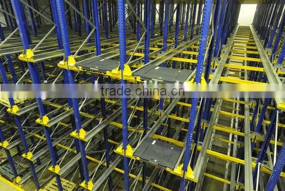 High Density Radio Steel Pallet Shuttle Racking photo-2