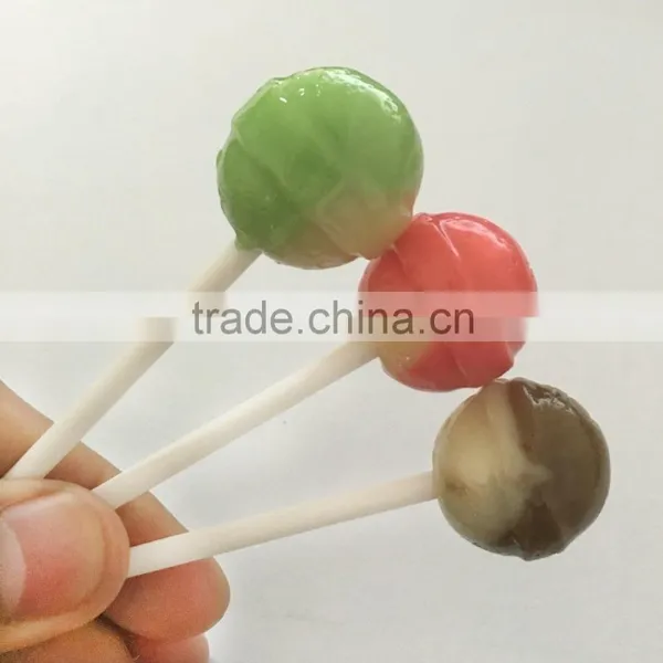 Hot Sale 18g Fruit Flavor Big Bom Lollipop Candy photo-5