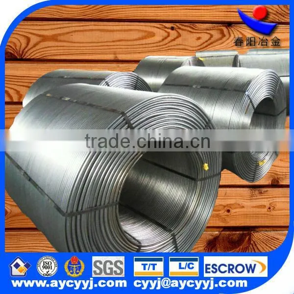 Chinese Casi/silicon Calcium Cored Wire for Steelmaking Factory Supplier photo-4