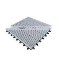 Composite Decking Floor, Composite Interlocking Decking, Patio Yard WPC Decking Tiles