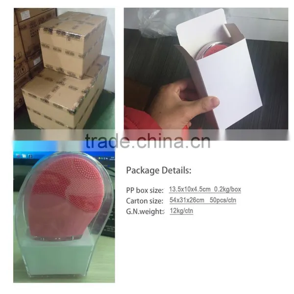 BPSK1068 IPX 5 Waterproof Electronic Sonic Facial Brush/sonic Pore Cleaner With Vibration photo-6