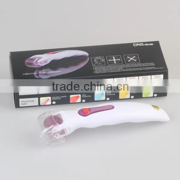 Titanium 540 Needles Roller LED Red Light Micro Needles Roller for Skin Care 3.0mm photo-2