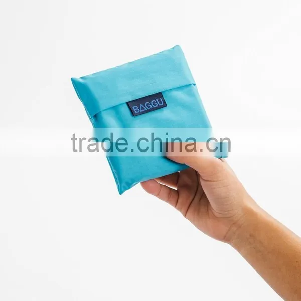 Reusable Grocery Bags | Foldable w/ Integrated String Pouch | Ripstop Nylon Tote photo-5