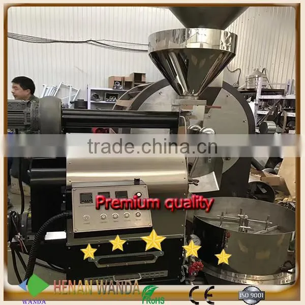 ODM Top Manufacturer Commercial 6kg Coffee Bean Roaster Machine Gas photo-3