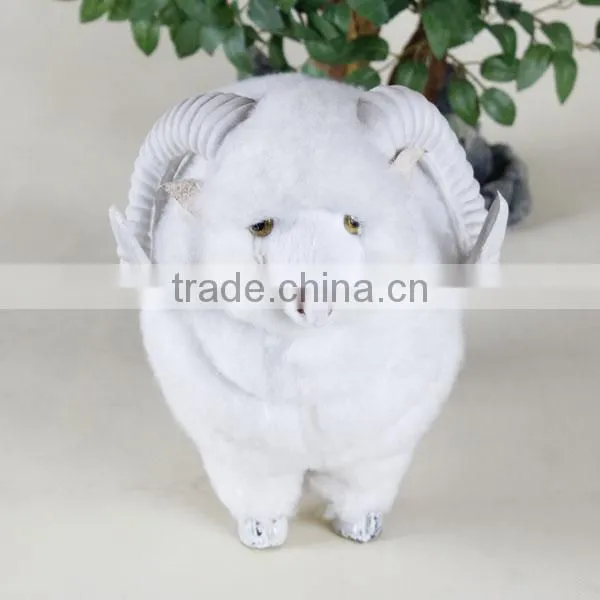 Wholesale Plush Life Size Goat Outdoor Animated Christmas Decorations, Plastic Animals Garden Decoration photo-4