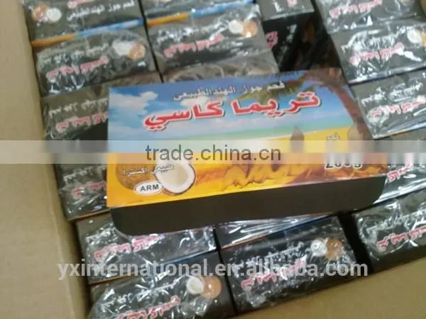 Low Ash<3% Coconut Charcoal al Fakher Shisha Tobacco Charcoal photo-4