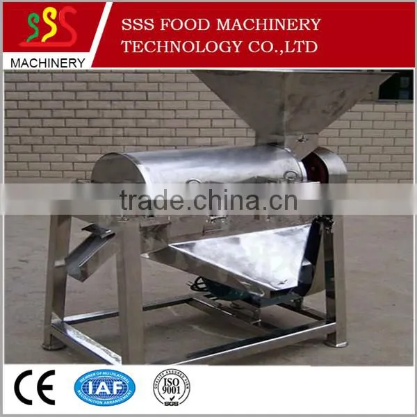 factory supplied fruit pulping machine for grape pulping machine