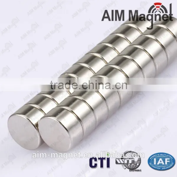 N52 D12 x 4mm Permanent Neodymium Magnet photo-3