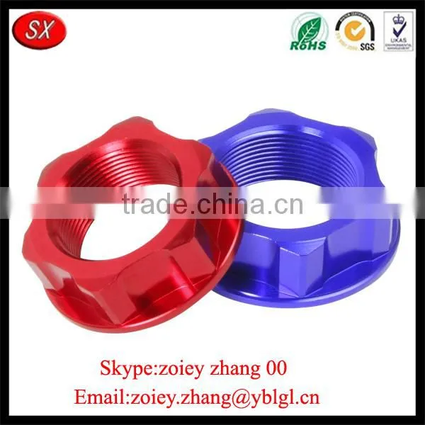 China Custom CNC Machining Connection Steering Stem Bolt Nut For Bike photo-6