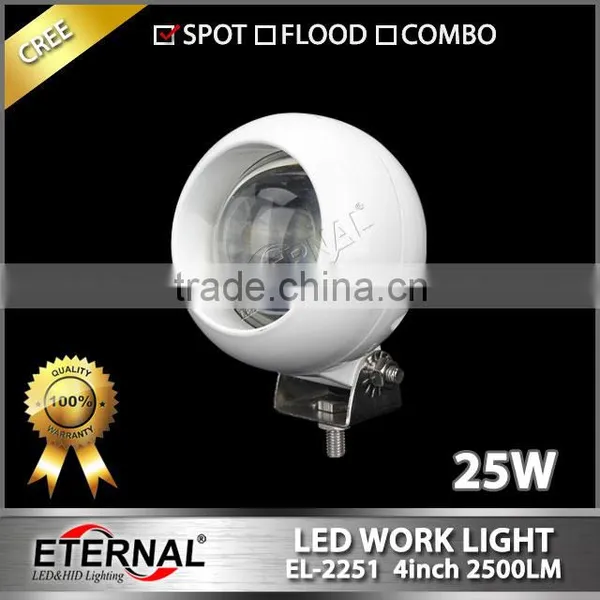 4in Round 25W High Power Cob Led Work Light 4x4 Jeep Off-road SUV High Power Led Fog Light photo-3