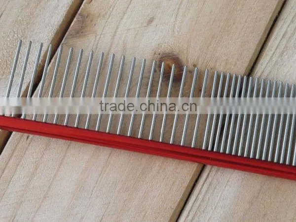Dog Pet Dead Fur Remove Comb With Colored Handle photo-3